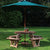 outdoor tables & benches Circular 8 Seater Table
