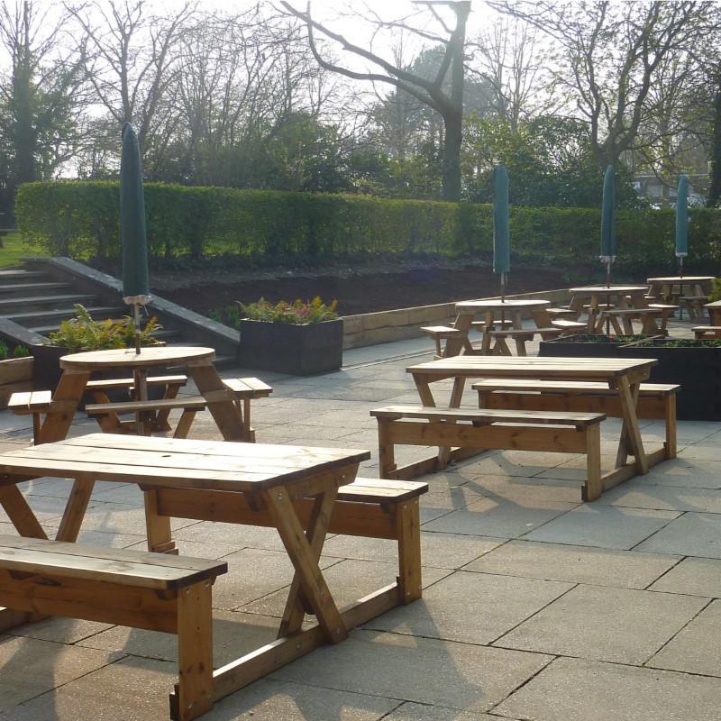 outdoor tables &amp; benches Morton 6 Seater Table