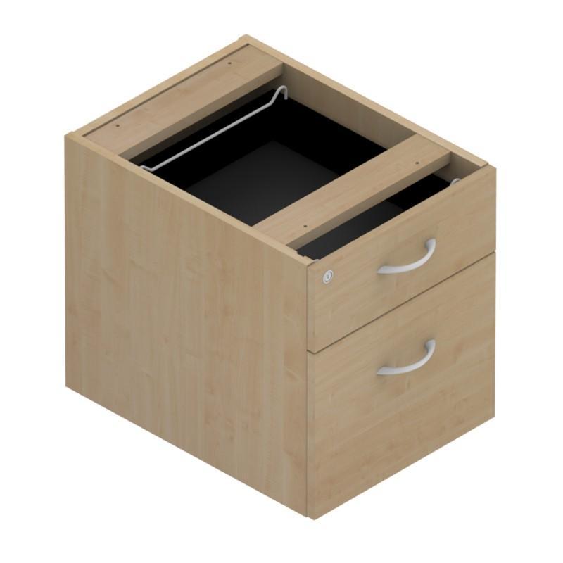 pedestal 2 Drawers Colorado Fixed Pedestals, 800 deep 2 Drawers