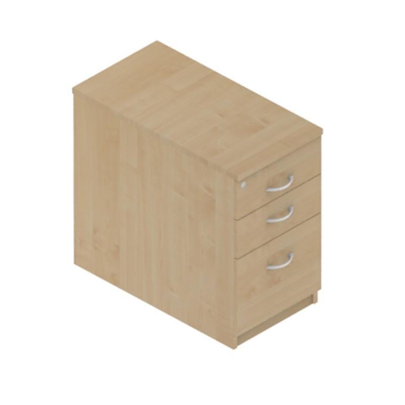 pedestal 3 Drawers Colorado Heavy Duty Desk High Pedestal, 800 deep 3 Drawers