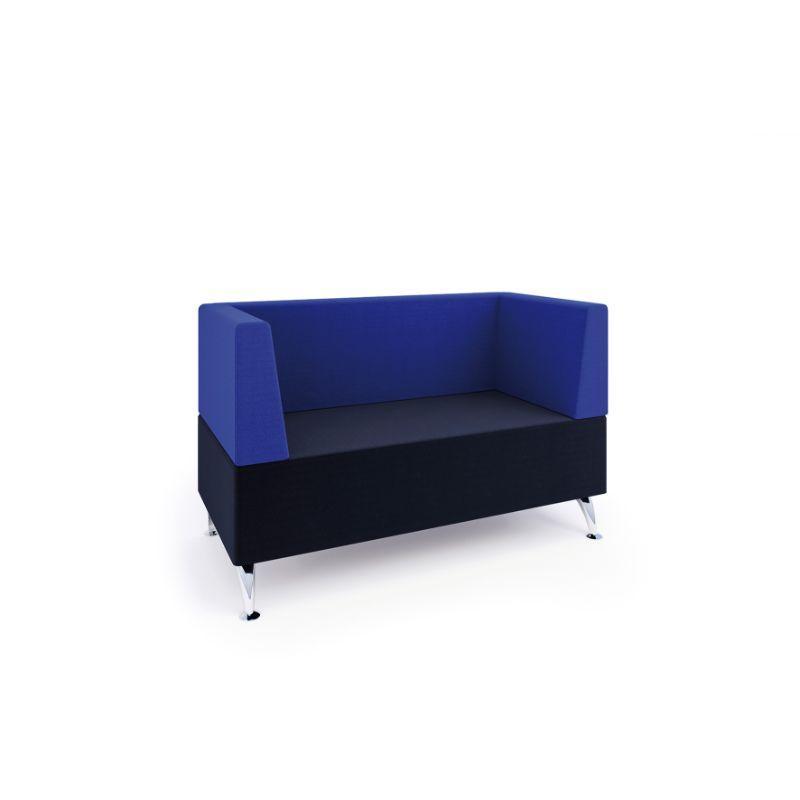 Soft Seating 2 Seater Unit w/Back & Arms Glacier Modular Seating System 2 Seater Unit w/Back & Arms