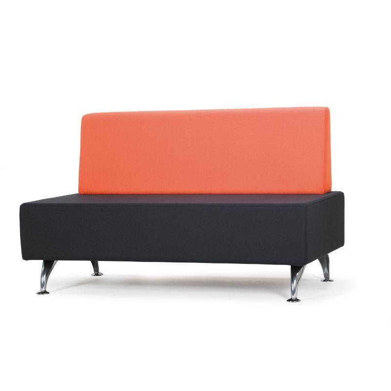 Soft Seating 2 Seater Unit w/Back Glacier Modular Seating System 2 Seater Unit w/Back