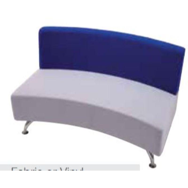 Soft Seating Concave 2 Seater Unit w/Back Glacier Modular Seating System Concave 2 Seater Unit w/Back