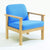 Soft Seating Low Back, Armchair Romsey Beech Frame Seating