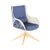 Soft Seating Splayed Wooden Frame / Mid Back Vienna Chair Range Splayed Wooden Frame / Mid Back
