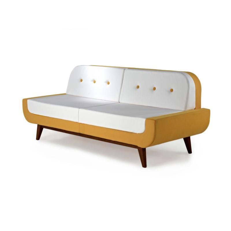 soft seating Two Seater Bench with Back Pop Sofa Collection Two Seater Bench with Back