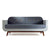 soft seating Two Seater Sofa with Arms & Back Pop Sofa Collection Two Seater Sofa with Arms & Back