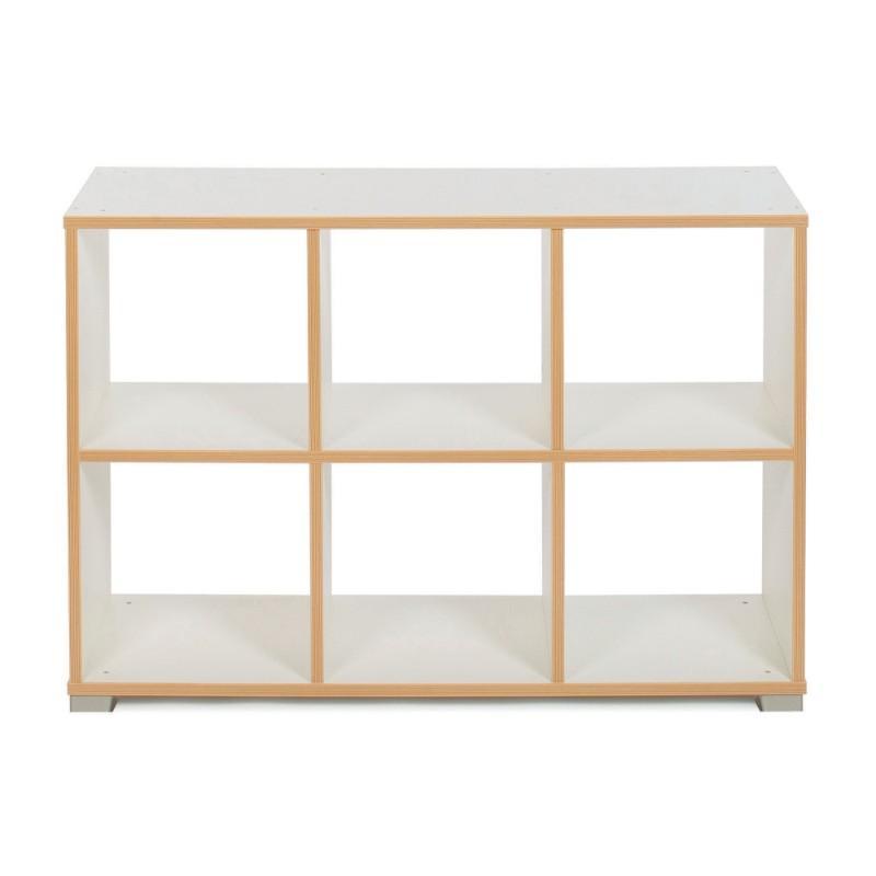 Storage Unit Candy Colours 6 Cube (2 x 3) Room Divider