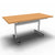 Table 1400 x 700 x 720mm / Rectangular / Beech Synergy Flip Top Tables