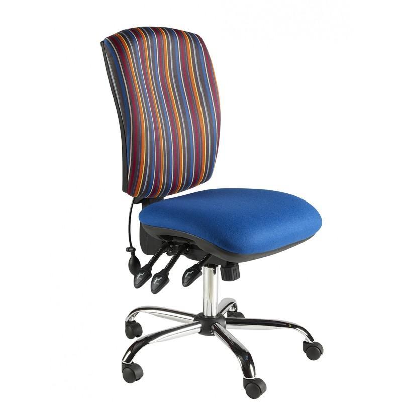 Task Chair No Arms / Chrome Eton Task Chair No Arms / Chrome