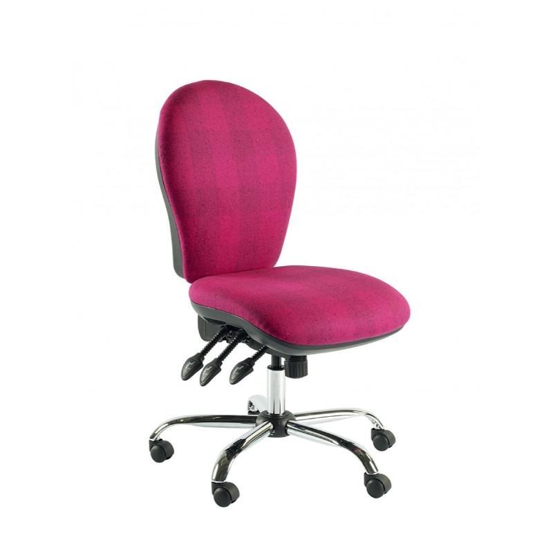 Task Chair No Arms / Chrome Oxford Task Chair No Arms / Chrome