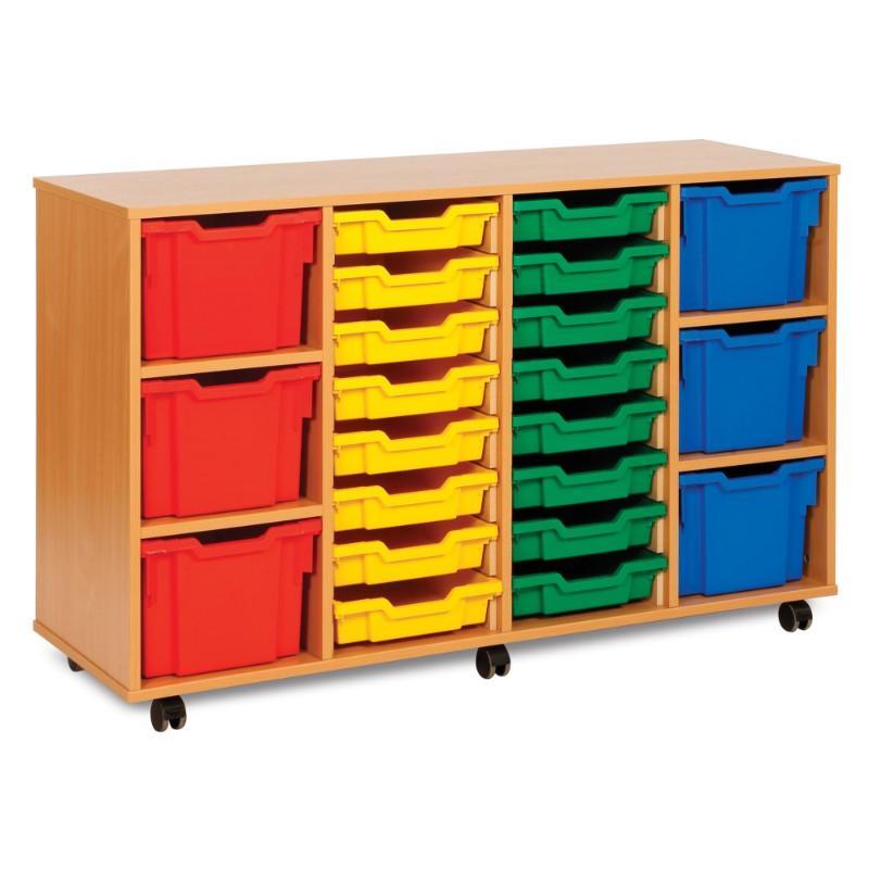 Tray Unit 16 Shallow & 6 Extra Deep Tray Unit