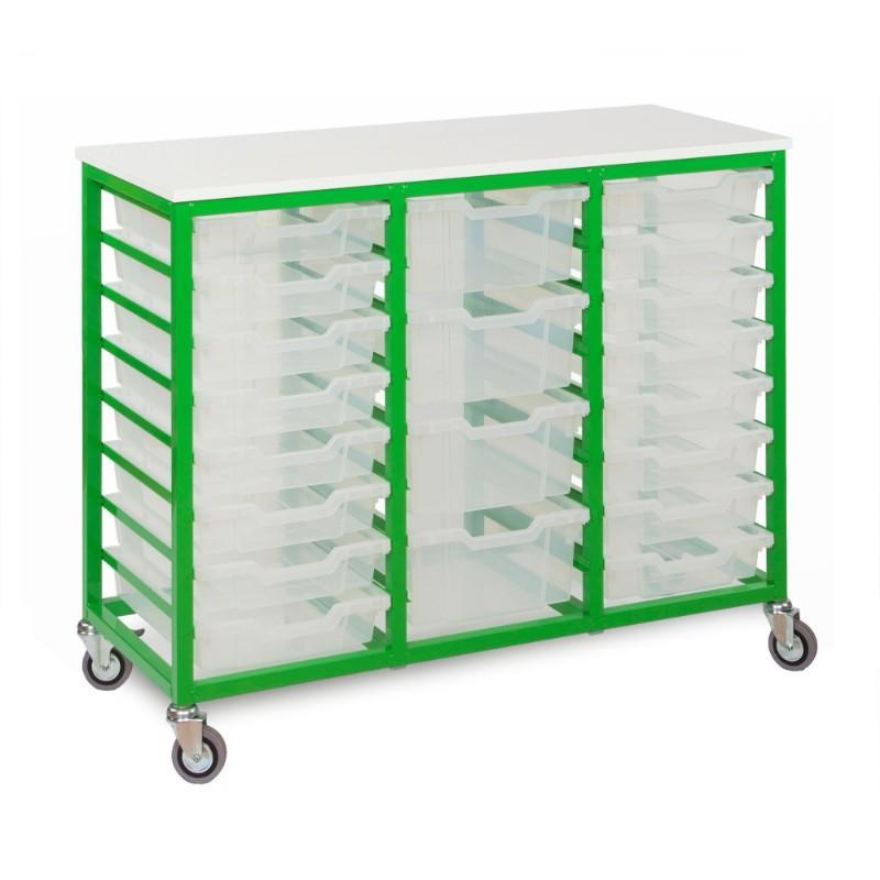 Tray Unit 24 Tray Mobile Metal Unit