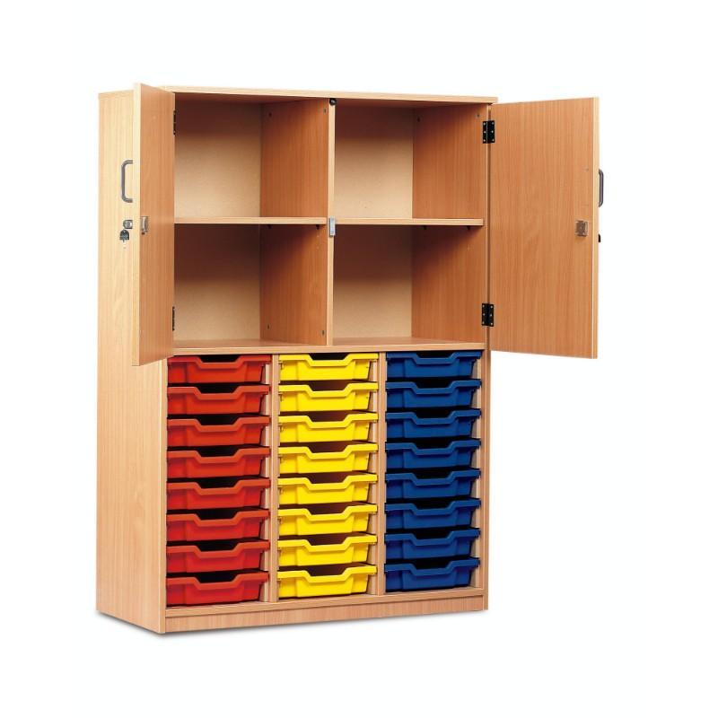 Tray Unit 24 Tray Storage Cupboard
