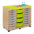 Tray Unit Candy Colours 24 Shallow Tray Unit
