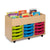 Tray Unit Candy Colours 6 Bay Kinderbox With Trays