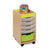 Tray Unit Candy Colours 6 Shallow Tray Unit