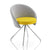 tub style chair 4 Angled Chrome Legs Vision Tub Chair 4 Angled Chrome Legs