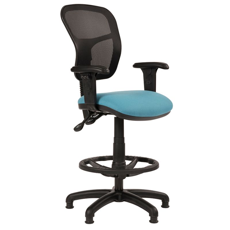 Malow Mesh Back Draughtsman Chair